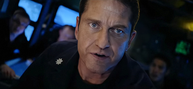 Gerard Butler dalam film Hunter Killer. [Youtube]
